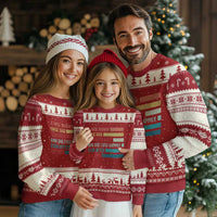 Funny Retired 2026 Ugly Christmas Sweater A Wise Woman Once Said I'm Outta Here Retirement Gift