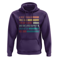 Funny Retired 2026 Hoodie A Wise Woman Once Said I'm Outta Here Retirement Gift