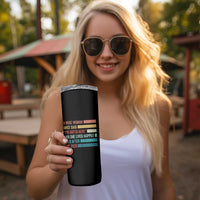 Funny Retired 2026 Skinny Tumbler A Wise Woman Once Said I'm Outta Here Retirement Gift