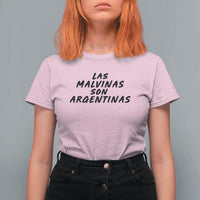 Las Malvinas Son Argentinas T Shirt For Women Political Statement
