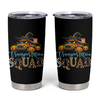 Halloween School Bus Driver Tumbler Cup Transportation Squad Pumpkin Witch - Wonder Print Shop