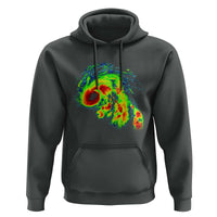 Hurricane Helene Hoodie Meteorologist Weather Radar Image Storm Chasing