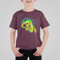 Hurricane Helene T Shirt For Kid Meteorologist Weather Radar Image Storm Chasing - Wonder Print Shop