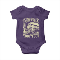Funny I Am Not Always A Train Wreck Just Kidding Toot Toot Baby Onesie - Wonder Print Shop