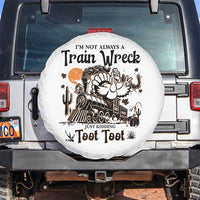 I Am Not Always A Train Wreck Just Kidding Toot Toot Spare Tire Cover Funny Thanksgiving Turkey - Wonder Print Shop