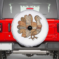 Thanksgiving Vintage Patchwork Gobble Turkey Spare Tire Cover - Wonder Print Shop