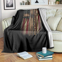 I Cant But I Know A Guy Throw Blanket Funny Christian Jesus Cross - Wonder Print Shop
