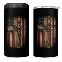 I Cant But I Know A Guy 4 in 1 Can Cooler Tumbler Funny Christian Jesus Cross - Wonder Print Shop