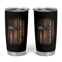I Cant But I Know A Guy Tumbler Cup Funny Christian Jesus Cross - Wonder Print Shop