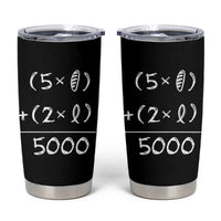 2 Fishes 5 Loaves Jesus Feeds The 5000 Christian Bible Verses Tumbler Cup - Wonder Print Shop