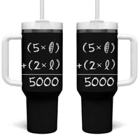 2 Fishes 5 Loaves Jesus Feeds The 5000 Christian Bible Verses Tumbler With Handle - Wonder Print Shop