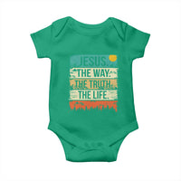 Jesus The Way The Truth The Life Baby Onesie Blessed Christians - Wonder Print Shop