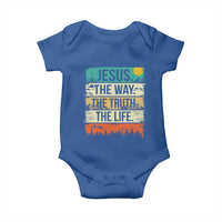 Jesus The Way The Truth The Life Baby Onesie Blessed Christians - Wonder Print Shop