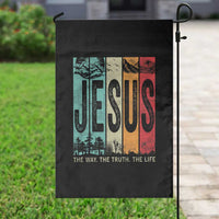 Jesus The Way The Truth The Life Garden Flag Christian Worship - Wonder Print Shop