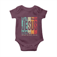 Jesus The Way The Truth The Life Baby Onesie Christian Worship - Wonder Print Shop