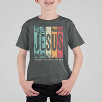 Jesus The Way The Truth The Life T Shirt For Kid Christian Worship - Wonder Print Shop