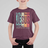 Jesus The Way The Truth The Life T Shirt For Kid Christian Worship - Wonder Print Shop