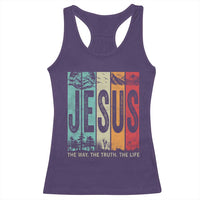 Jesus The Way The Truth The Life Racerback Tank Top Christian Worship - Wonder Print Shop