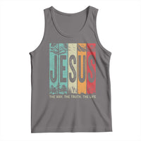 Jesus The Way The Truth The Life Tank Top Christian Worship - Wonder Print Shop