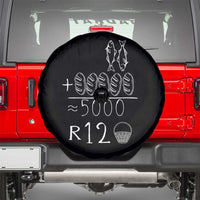 2 Fishes 5 Breads Jesus Feeds The 5000 Christian Bible Verses Spare Tire Cover - Wonder Print Shop