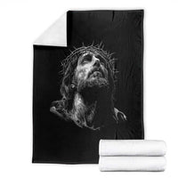 Jesus Christ Religious Christian Faith Crown Of Thorns Throw Blanket - Wonder Print Shop