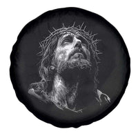 Jesus Christ Religious Christian Faith Crown Of Thorns Spare Tire Cover - Wonder Print Shop