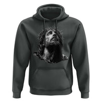 Jesus Christ Religious Christian Faith Crown Of Thorns Hoodie - Wonder Print Shop