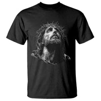 Jesus Christ Religious Christian Faith Crown Of Thorns T Shirt - Wonder Print Shop