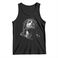 Jesus Christ Religious Christian Faith Crown Of Thorns Tank Top - Wonder Print Shop