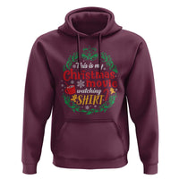 This Is My Christmas Movie Watching Shirt Hoodie Gingerbread Cocoa
