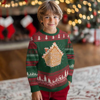 Funny Christmas Cookie Baking Ugly Christmas Sweater It's Beginning To Taste A Lot Like Christmas Gingerbread House - Wonder Print Shop