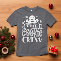 Funny The Cookie Crew T Shirt Christmas Baking Team Gingerbread - Wonder Print Shop