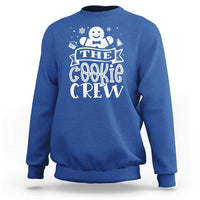 Funny The Cookie Crew Sweatshirt Christmas Baking Team Gingerbread - Wonder Print Shop