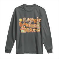 Funny Christmas Baking Long Sleeve Shirt Cookie Baking Crew Family Matching