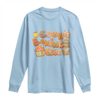 Funny Christmas Baking Long Sleeve Shirt Cookie Baking Crew Family Matching
