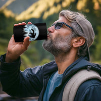 Snowboard Moon Snowboarding Winter Sports 4 in 1 Can Cooler Tumbler - Wonder Print Shop