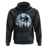 Snowboard Moon Snowboarding Winter Sports Hoodie - Wonder Print Shop