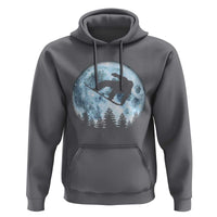 Snowboard Moon Snowboarding Winter Sports Hoodie - Wonder Print Shop