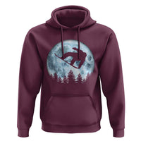 Snowboard Moon Snowboarding Winter Sports Hoodie - Wonder Print Shop