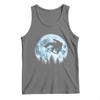 Snowboard Moon Snowboarding Winter Sports Tank Top - Wonder Print Shop