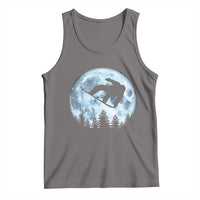 Snowboard Moon Snowboarding Winter Sports Tank Top - Wonder Print Shop