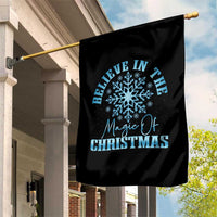 Believe In The Magic Of Christmas Garden Flag Xmas Snowflake - Wonder Print Shop