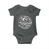 Nordic Christmas Krampus Baby Onesie Have The Christmas You Deserve Horror Xmas - Wonder Print Shop