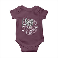 Nordic Christmas Krampus Baby Onesie Have The Christmas You Deserve Horror Xmas - Wonder Print Shop