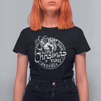 Nordic Christmas Krampus T Shirt For Women Have The Christmas You Deserve Horror Xmas - Wonder Print Shop