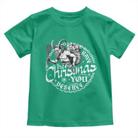 Nordic Christmas Krampus Toddler T Shirt Have The Christmas You Deserve Horror Xmas - Wonder Print Shop