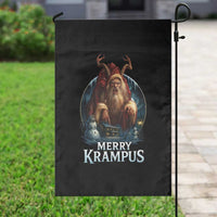 Christmas Krampus Garden Flag Merry Krampus Pagan Yule Nordic Xmas - Wonder Print Shop