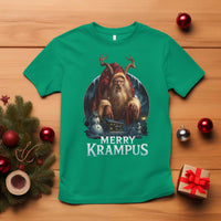 Christmas Krampus T Shirt Merry Krampus Pagan Yule Nordic Xmas - Wonder Print Shop