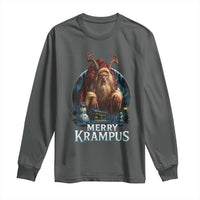Christmas Krampus Long Sleeve Shirt Merry Krampus Pagan Yule Nordic Xmas - Wonder Print Shop