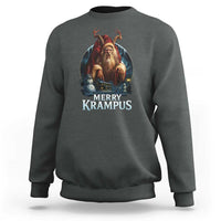Christmas Krampus Sweatshirt Merry Krampus Pagan Yule Nordic Xmas - Wonder Print Shop